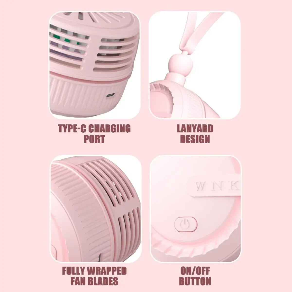 Hands-Free Personal Neck Fan