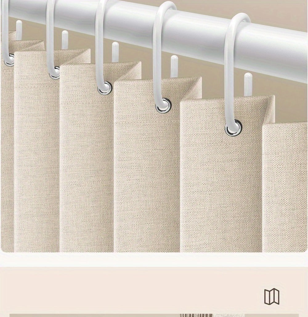 Magnetic Room Divider Curtain Doorway - Rodless Bohemian Striped Door Curtain, 210GSM Thickened Polyester
