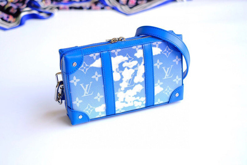 Louis Vuitton Soft Trunk Mini Crossbody – Monogram Clouds Blue