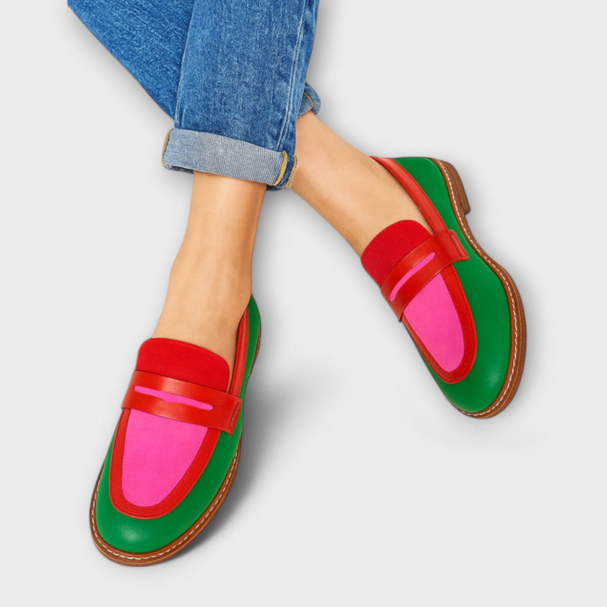 Nyla | Bunte legere Slipper