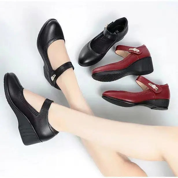 Eleanor | Elegante Komfortschuhe mit mittelhohem Absatz