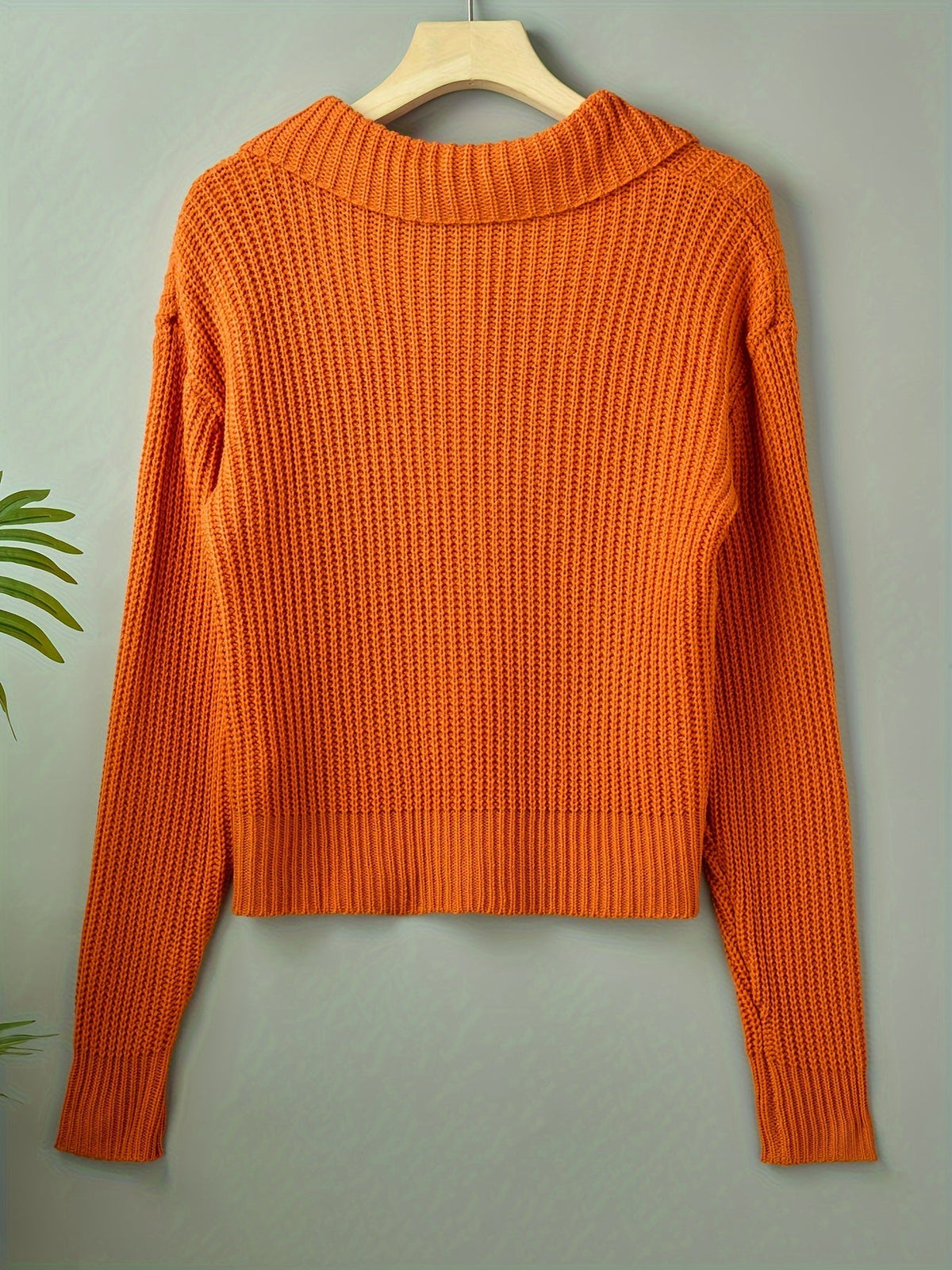 Lorna | Entspannte Strickjacke mit Kragen