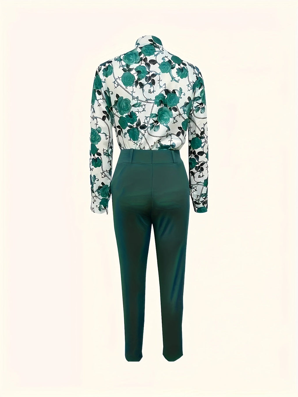 Marlene | Elegant Floral Two-Piece Set