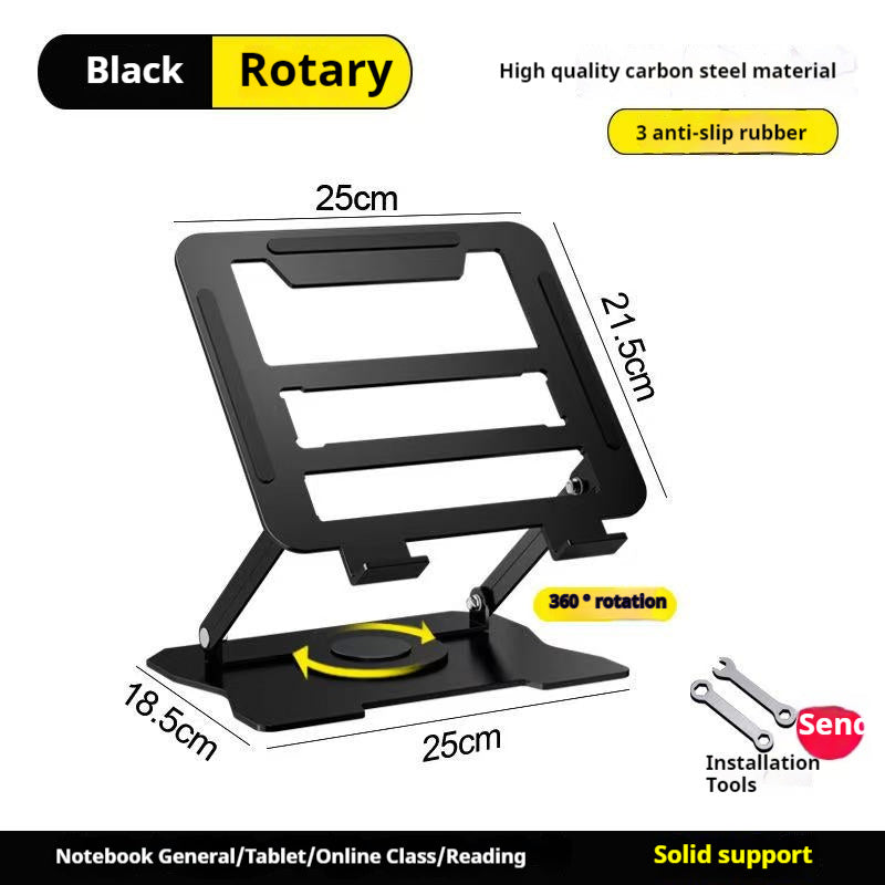 Adjustable Laptop Stand, Ergonomic Foldable Laptop Holder for MacBook Pro Air and Laptops Up to 17 Inches
