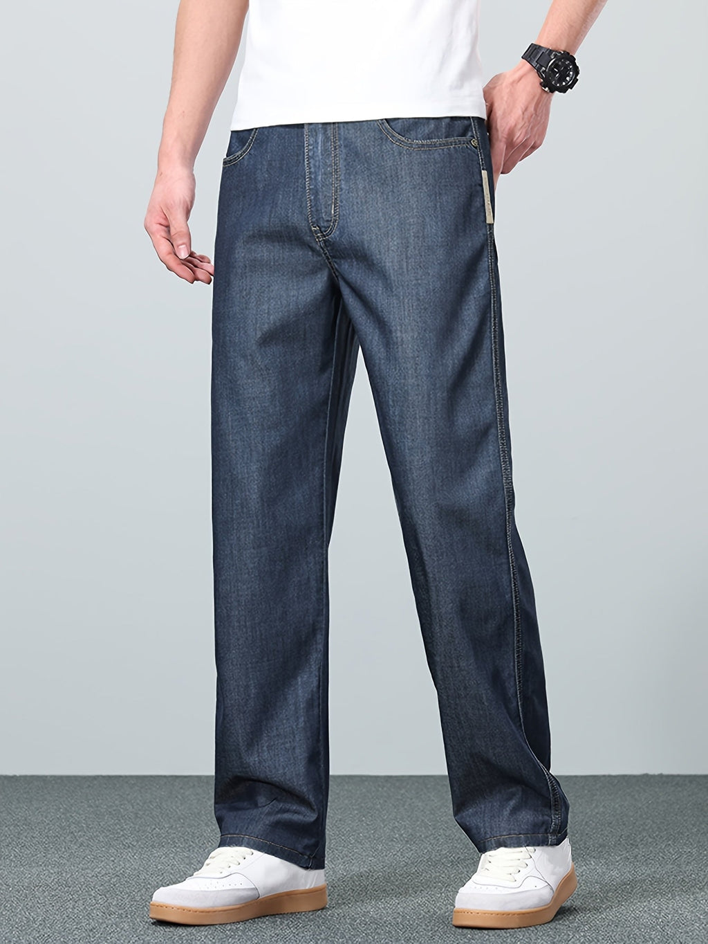 Alfred | Entspannte Jeans mit geradem Bein