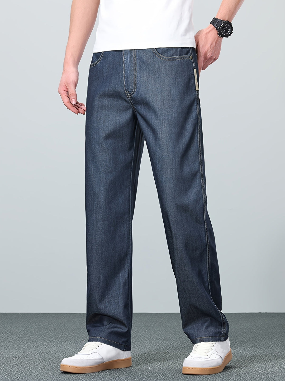 Alfred | Entspannte Jeans mit geradem Bein