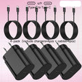 4-Pack USB-C Fast Charger with 4FT Cable Set, Super Fast Charging Compatible with Samsung Galaxy S23 S22 S21 Note Series, iPhone 15, Android Phones, iPad, MacBook and All USB-C Devices
