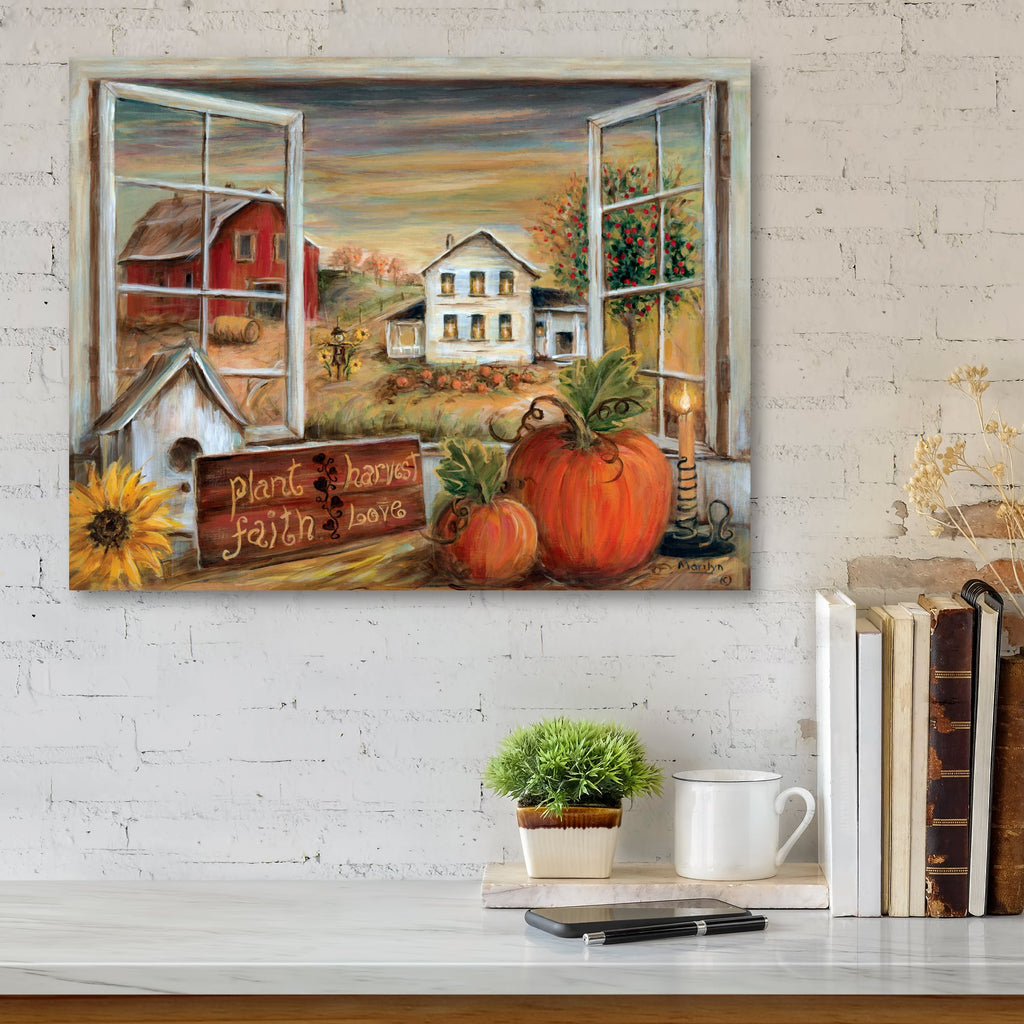Plant Faith, Harvest Love Gallery-Wrapped Canvas Wall Art
