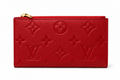 Louis Vuitton Zippy Coin Purse – Monogram Empreinte Giant Red