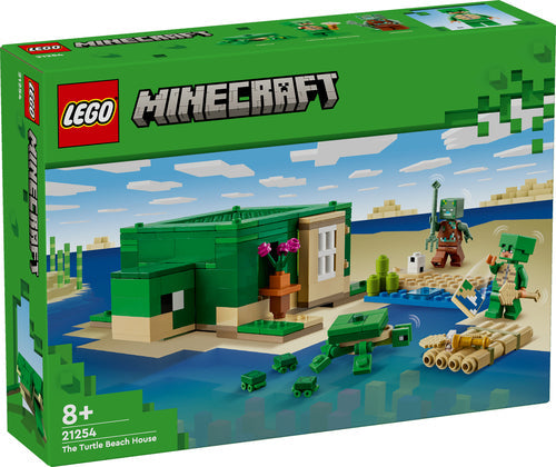 La maison de la plage de la tortue LEGO Minecraft 21254