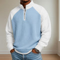 Nathaniel | Strukturierter Quarter-Zip-Pullover