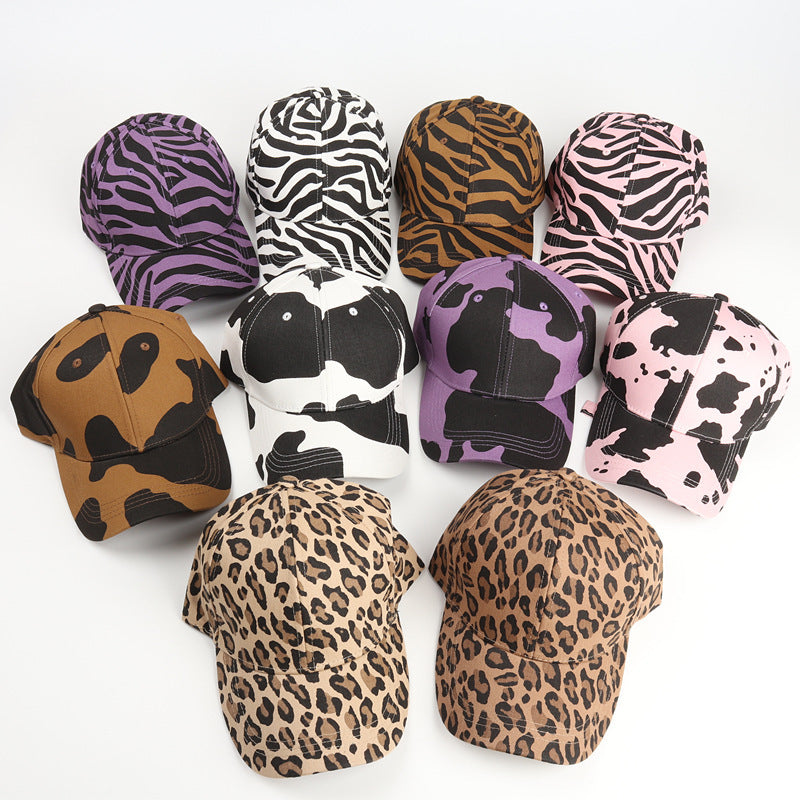 Cartwright Animal Print Cotton Baseball Cap – Adjustable Summer Hat