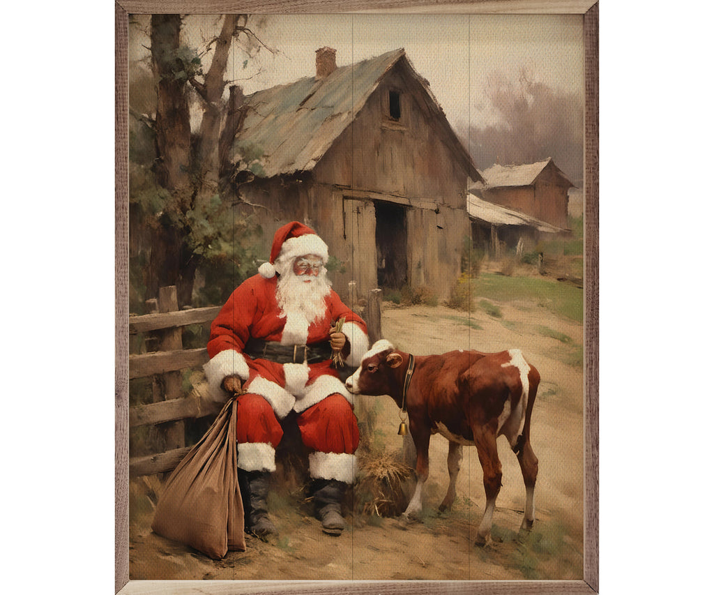 Kendrick Home Santa Farm Visit