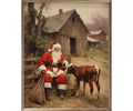 Kendrick Home Santa Farm Visit