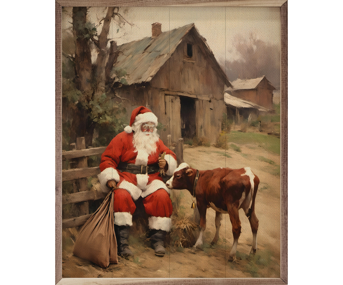 Kendrick Home Santa Farm Visit