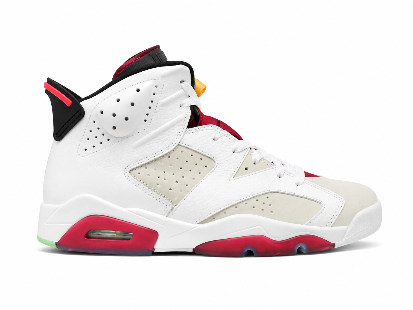 Air Jordan 6 Retro Hare – White / True Red / Black (Space Jam Bugs Bunny)