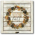Wellcome Fall Gallery-Wrapped Canvas Wall Art