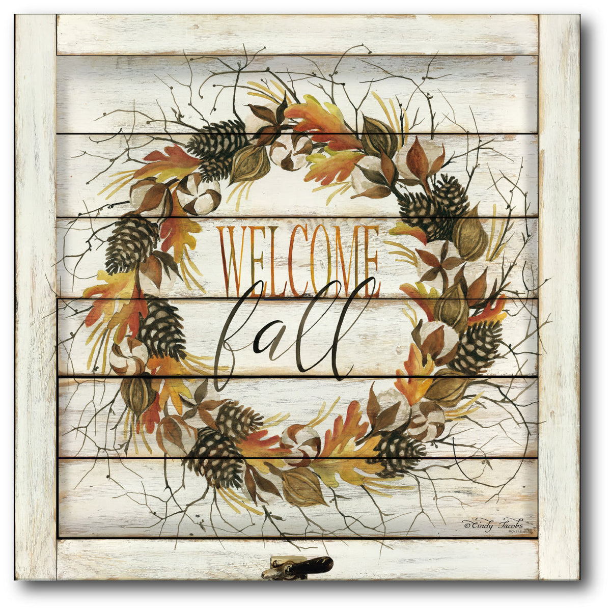 Wellcome Fall Gallery-Wrapped Canvas Wall Art