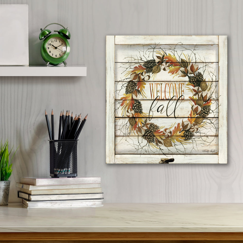 Wellcome Fall Gallery-Wrapped Canvas Wall Art