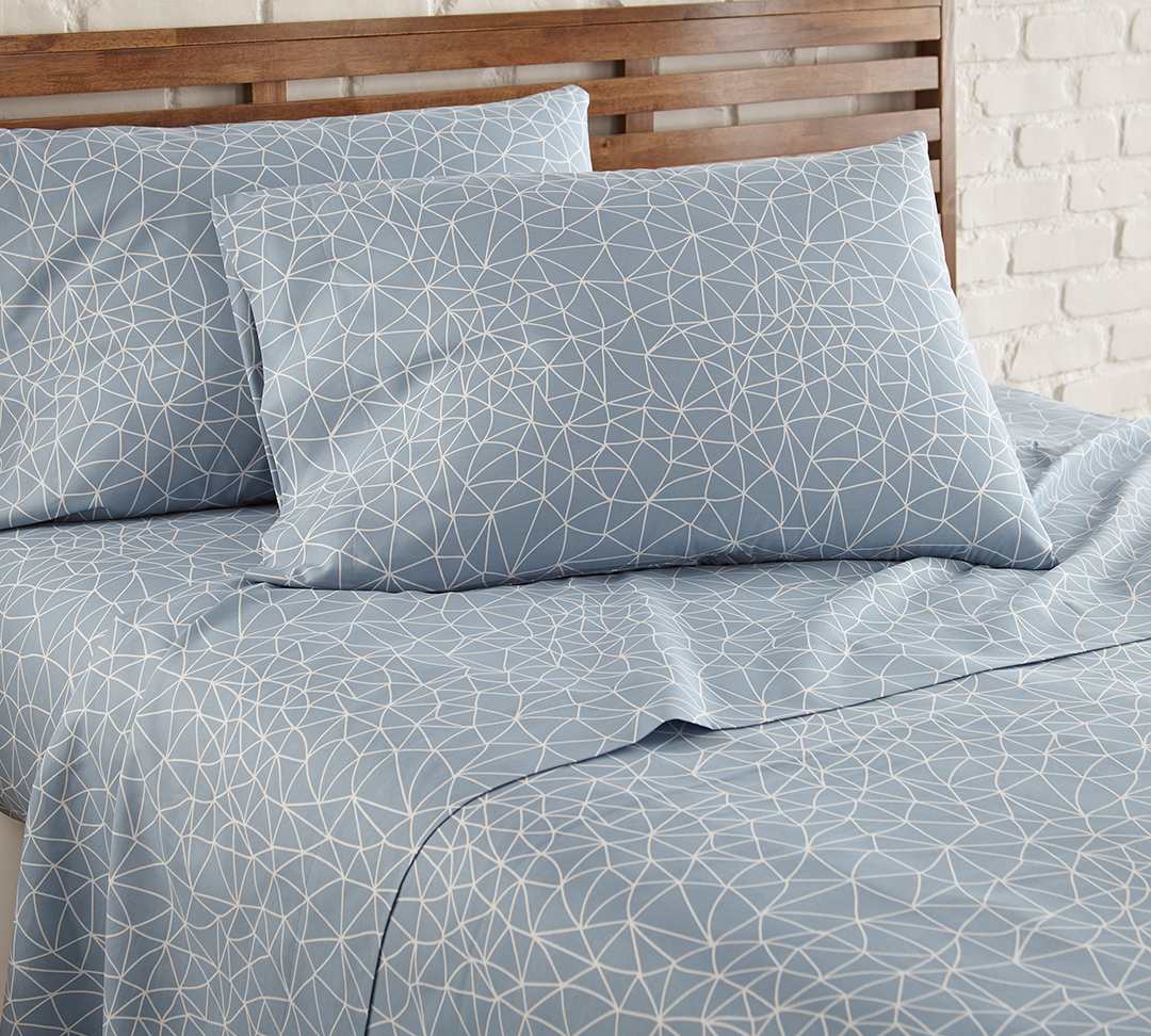 Southshore Fine Linens Geometric Maze Sheet Set