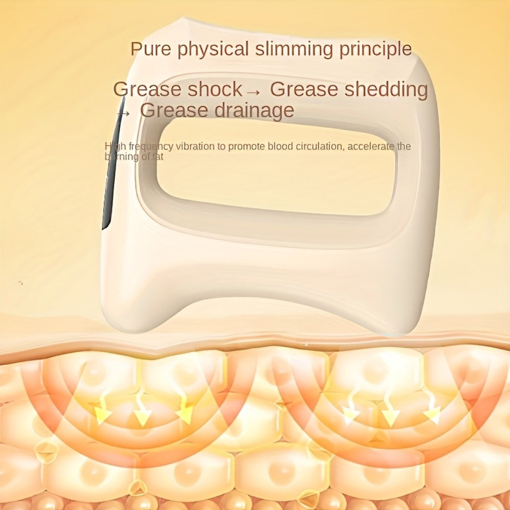 Fascia Ring with 8 High-Frequency Vibration Modes and Ergonomic Grip for Full Body Muscle Relief