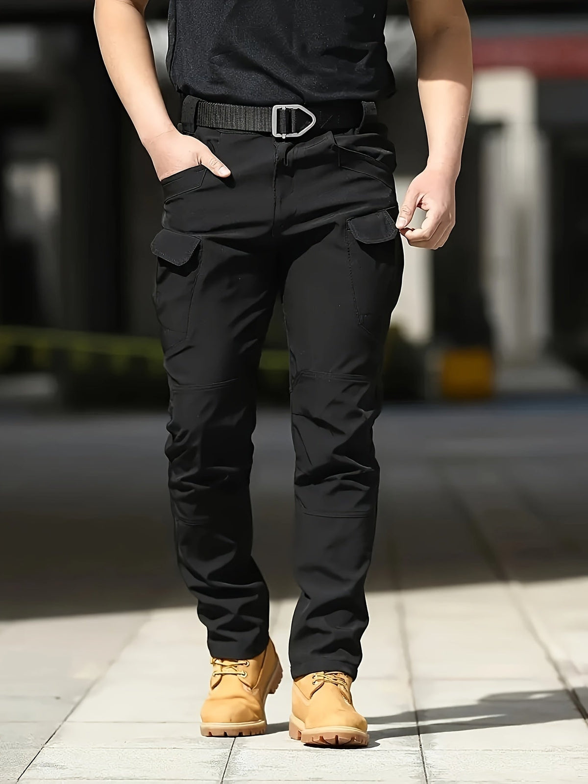 Marcus | Multi-Pocket Utility Trousers