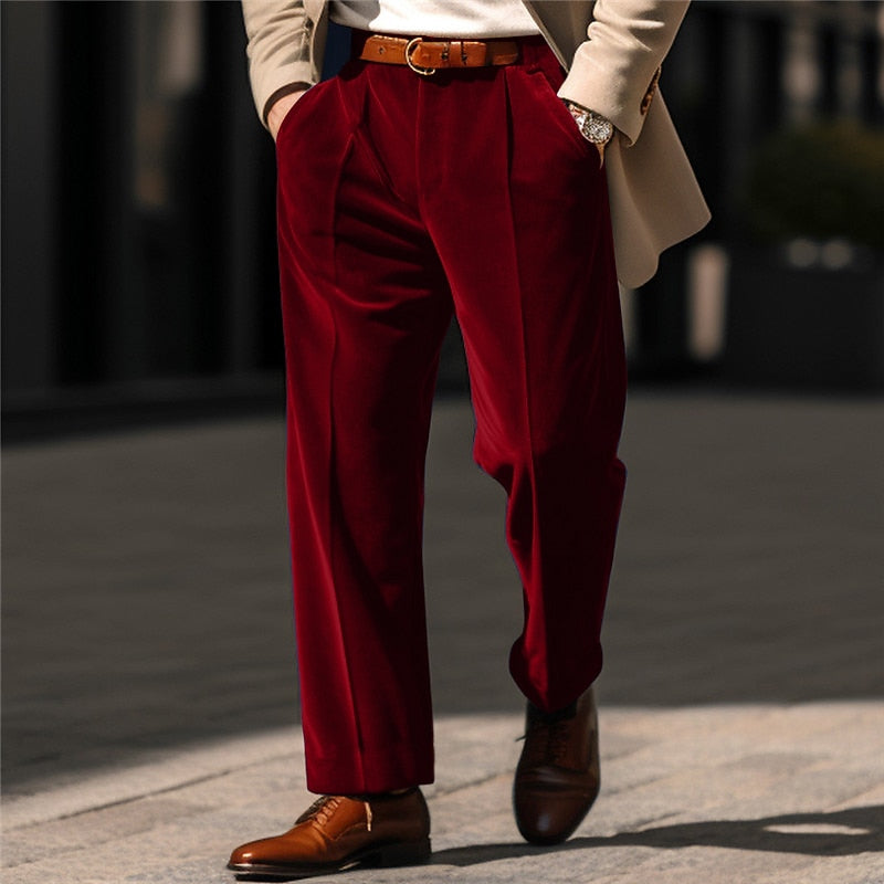 Gareth | Maßgeschneiderte Hose mit geradem Bein