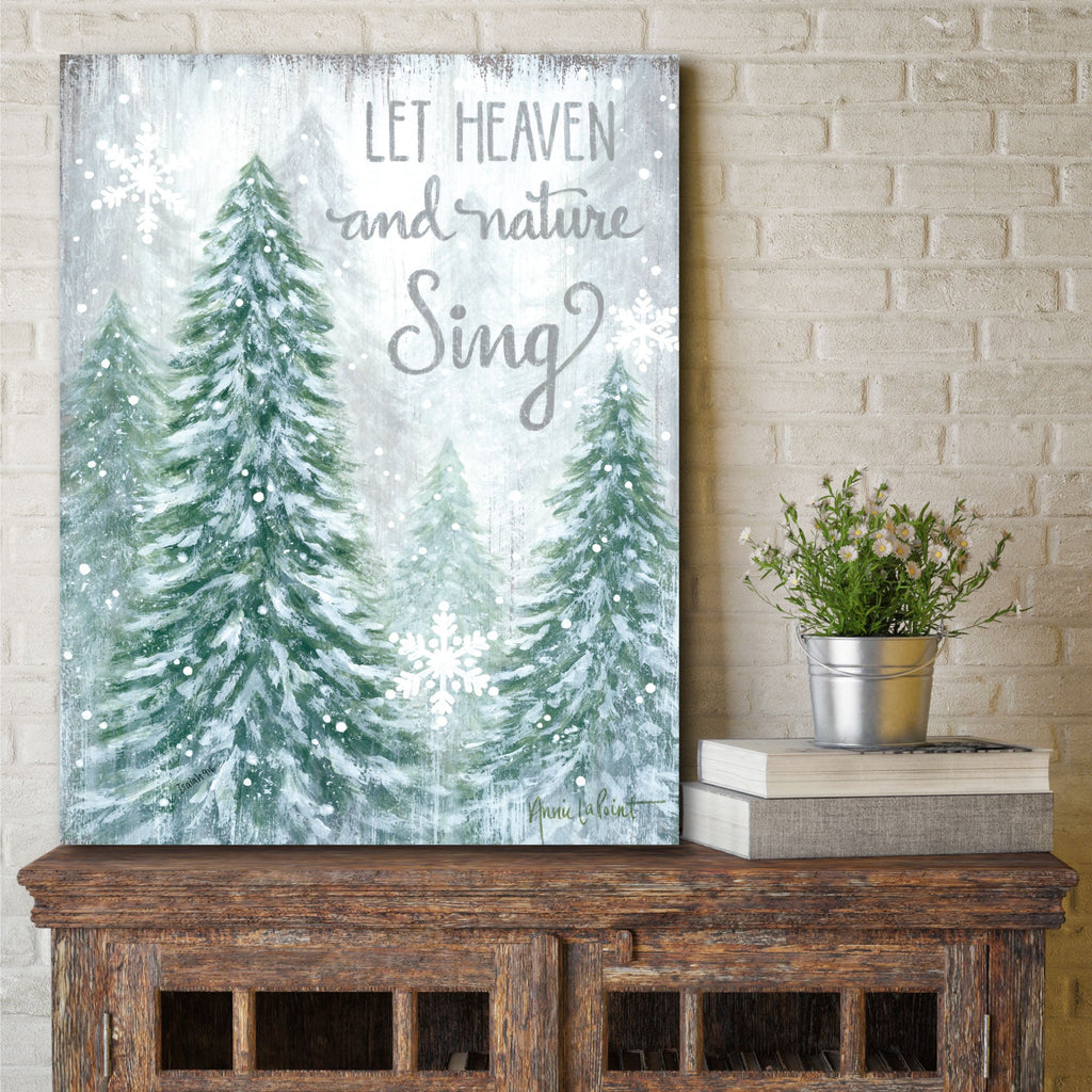 Let Heaven and Nature Sing II Gallery-Wrapped Canvas Wall Art