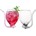 Unique Snake Shape Glass Cocktail Cup