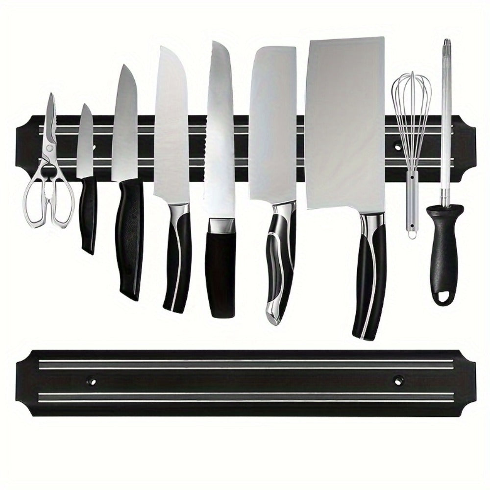 Magnetic Knife Holder Wall Mount 20 Inch - Strong Magnetic Knife Bar Strip for Kitchen, Space-Saving Knife Rack for Knives