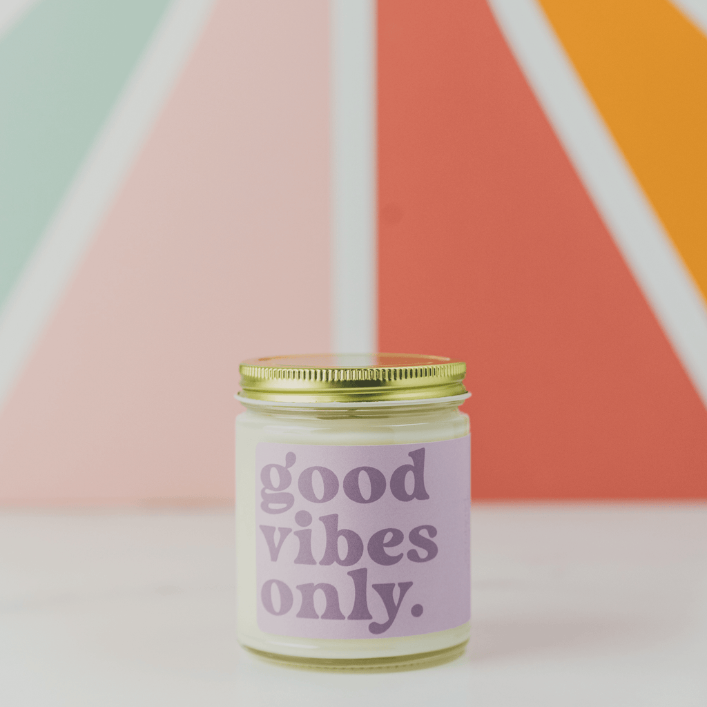 Good Vibes Only Candle