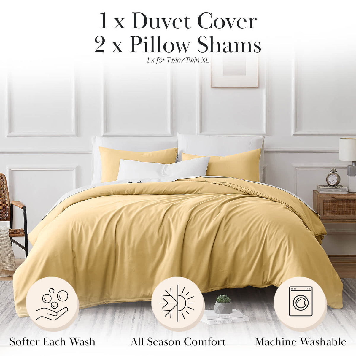 Southshore Fine Linens Vilano Duvet Cover Set