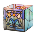 River of Goods Stained Glass Candle Holder