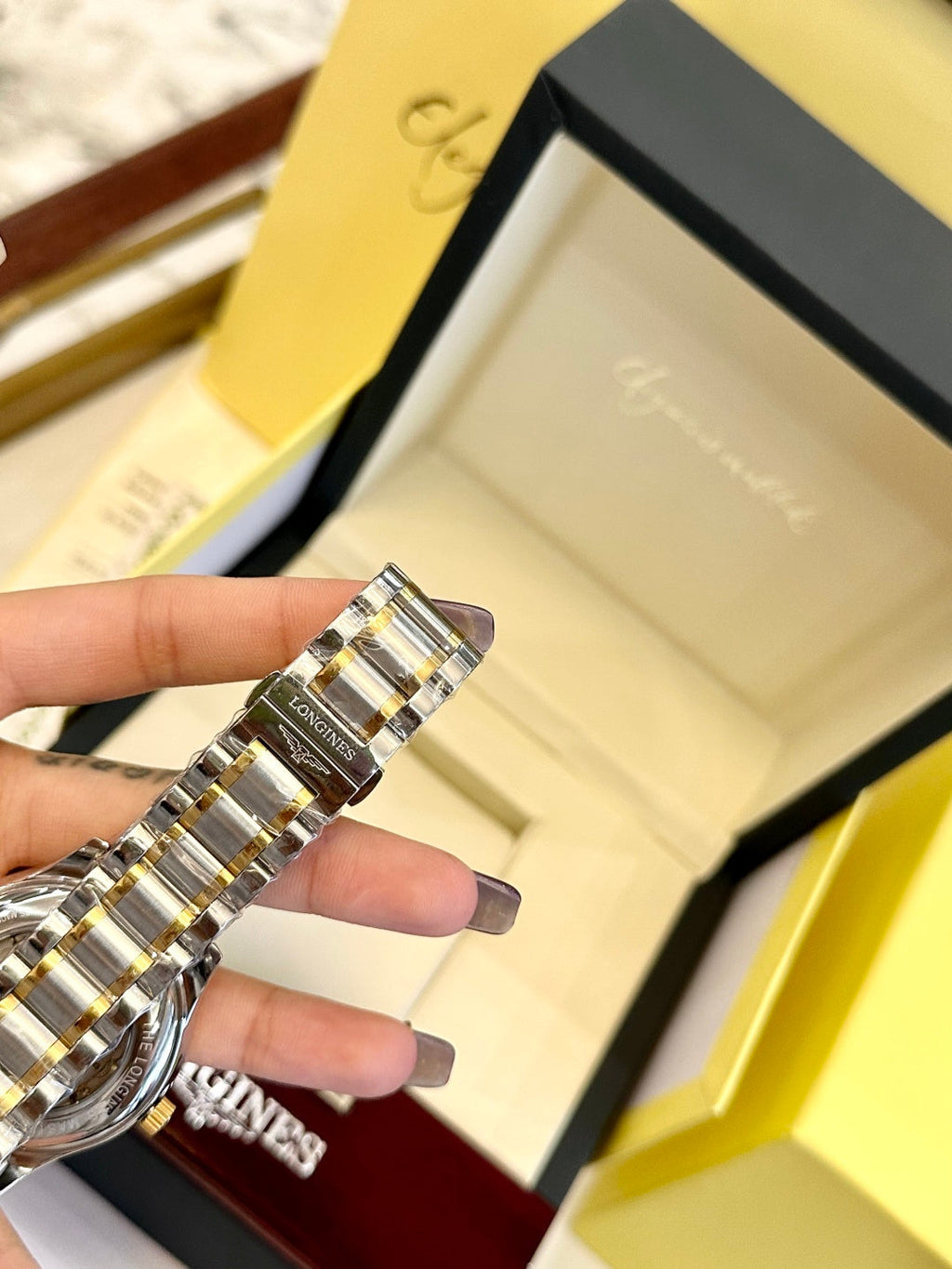 Longines Master Collection Automatic – Two-Tone Champagne Dial