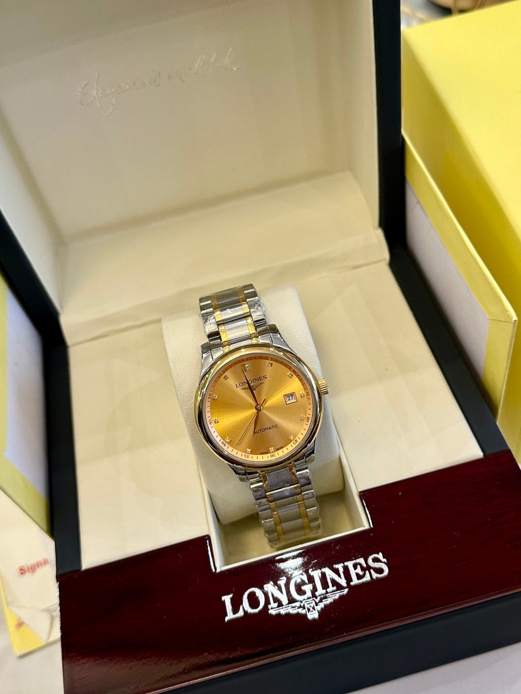 Longines Master Collection Automatic – Two-Tone Champagne Dial