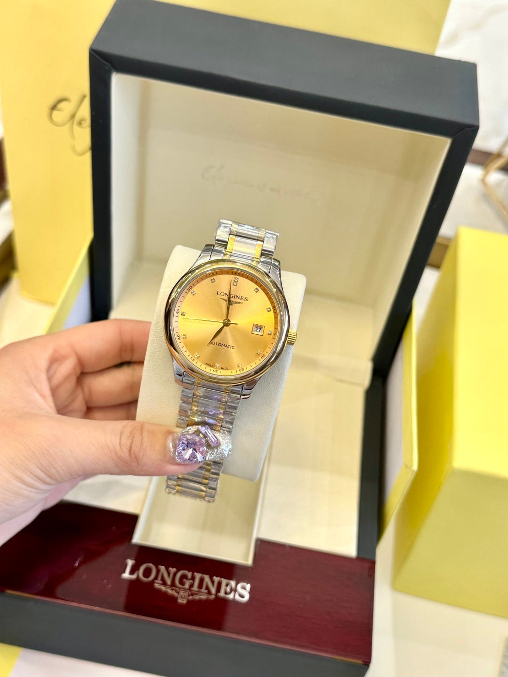 Longines Master Collection Automatic – Two-Tone Champagne Dial