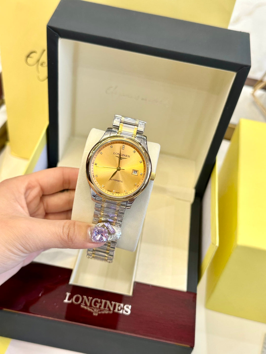 Longines Master Collection Automatic – Two-Tone Champagne Dial