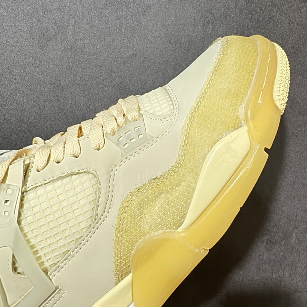 Off-White x Air Jordan 4 Retro – Sail