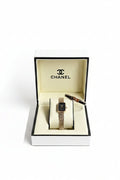 Chanel Première Gold-Tone Watch & Bangle Gift Set