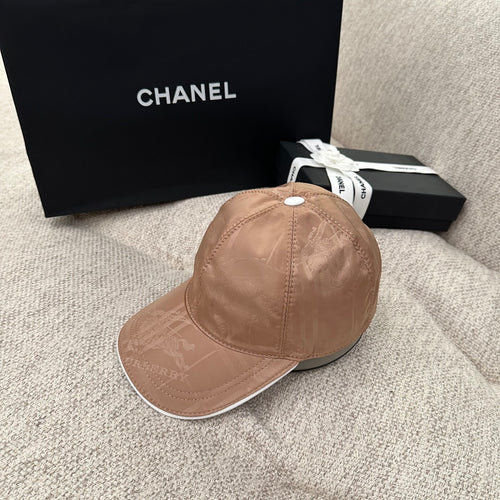 Burberry Check Jacquard Nylon Baseball Cap