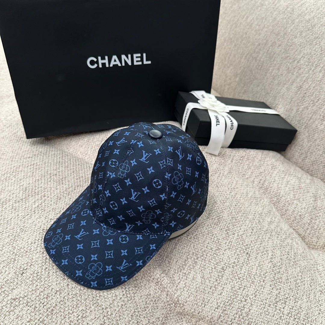 Louis Vuitton Monogram All-Over Print Baseball Cap