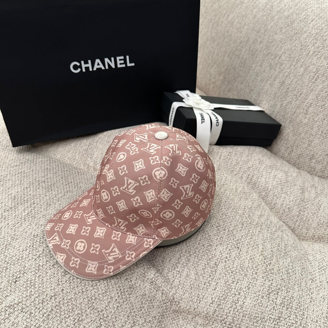 Louis Vuitton Monogram All-Over Print Baseball Cap