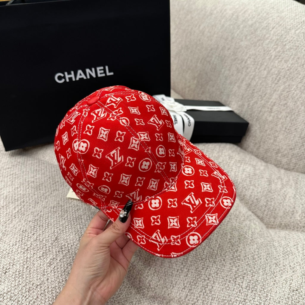 Louis Vuitton Monogram All-Over Print Baseball Cap