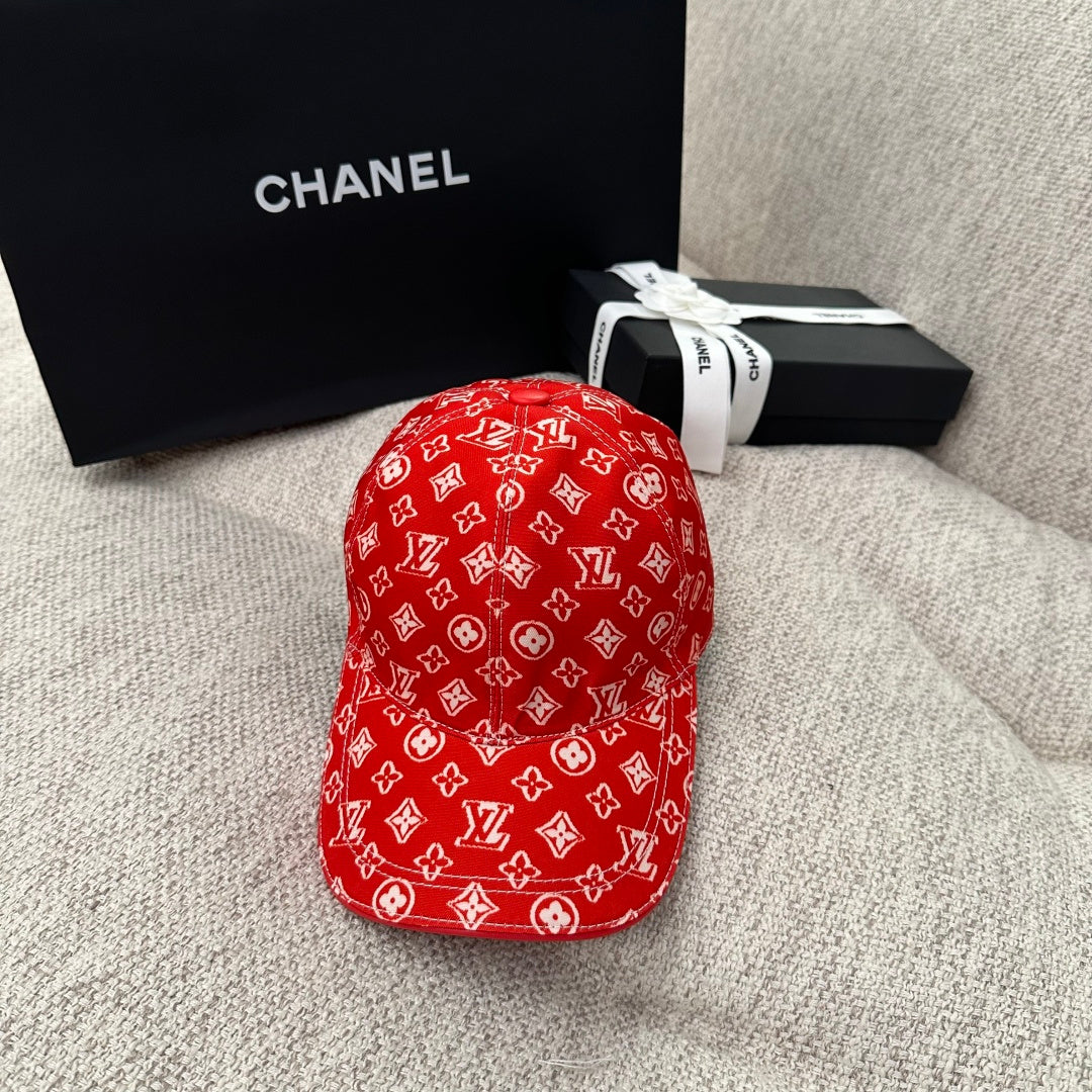 Louis Vuitton Monogram All-Over Print Baseball Cap