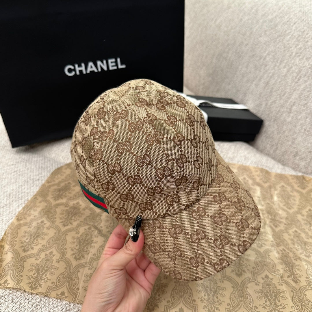 Gucci GG Monogram Canvas Baseball Cap