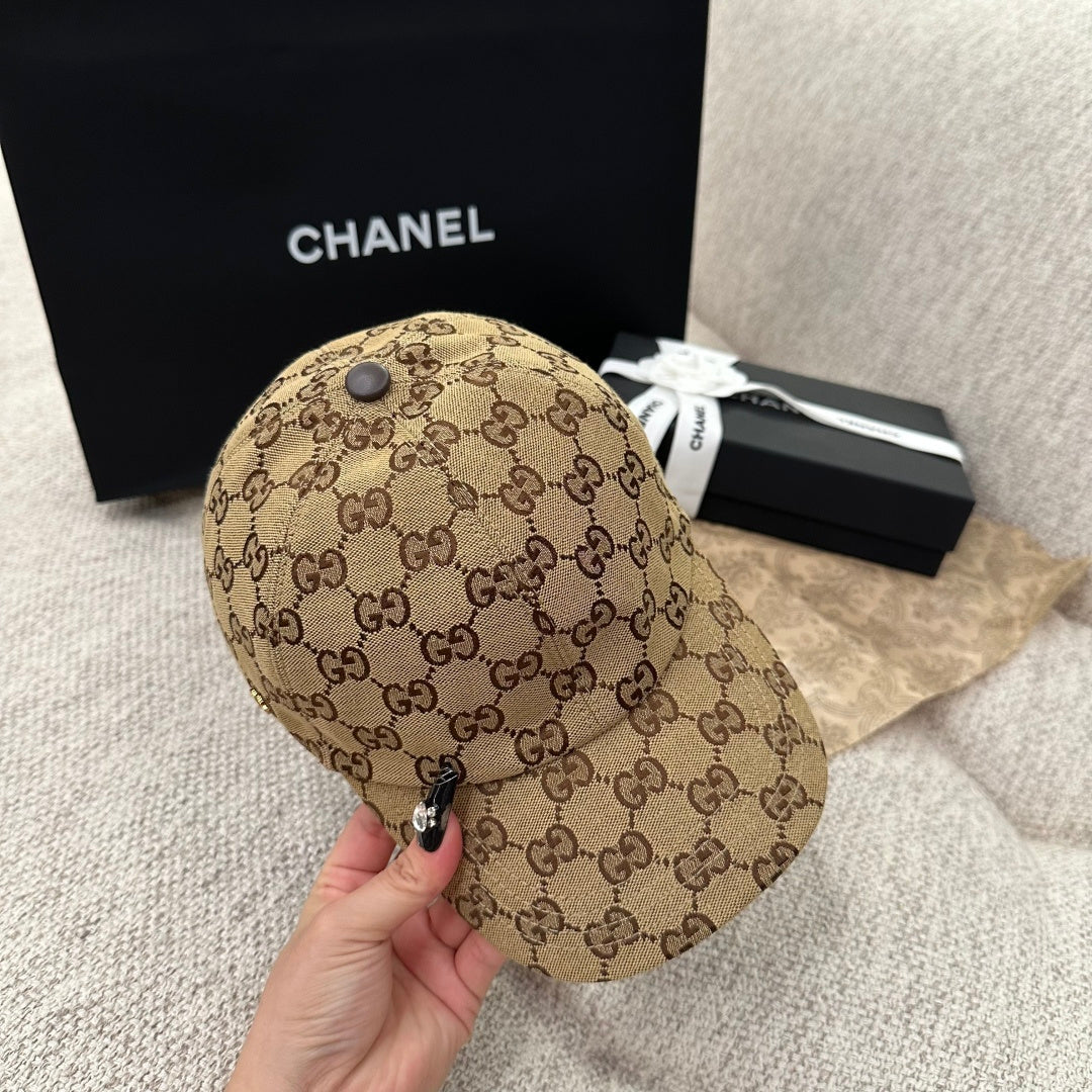 Gucci GG Monogram Canvas Baseball Cap