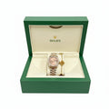 Rolex Datejust Ladies Rose Gold Watch & Clover Bracelet Gift Set
