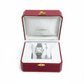Cartier Santos Demoiselle Watch & Diamond Clover Bracelet Gift Set