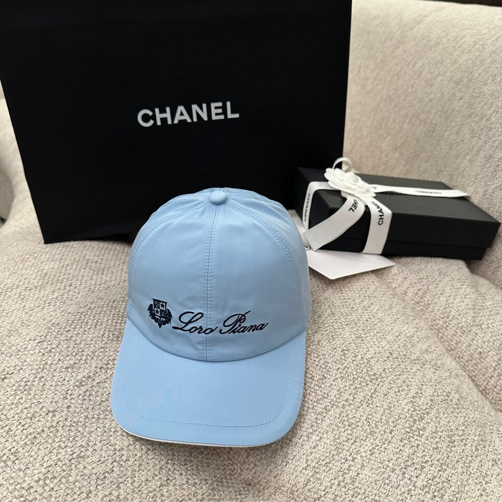 Loro Piana Logo Nylon Baseball Cap