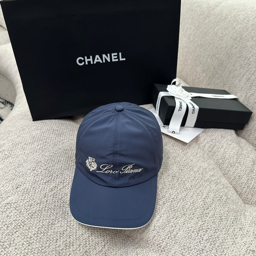 Loro Piana Logo Nylon Baseball Cap
